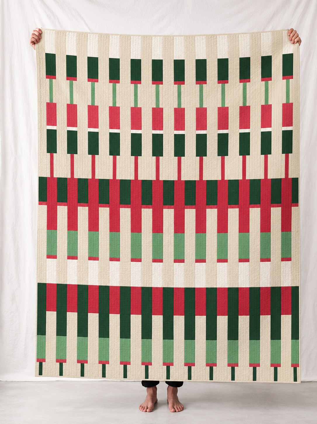 Lineage in the BALSAM & BERRY colourway, digitally rendered in a room.