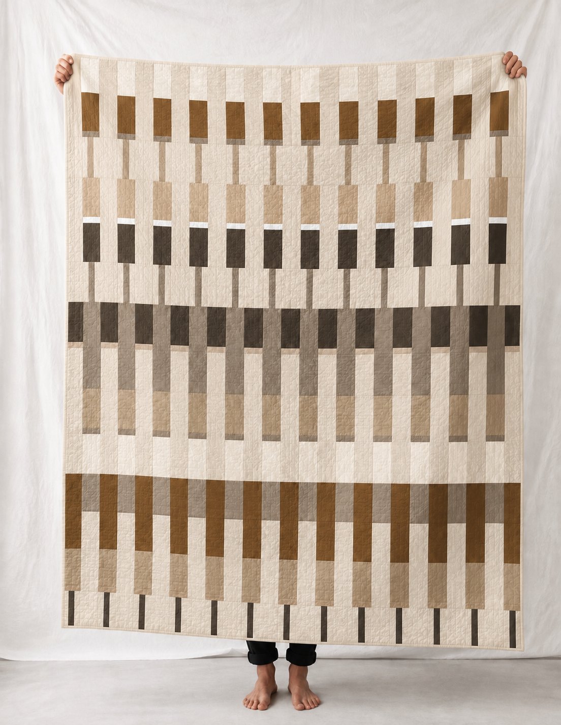 Lineage in the CHALK & RUST colourway, digitally rendered in a room.